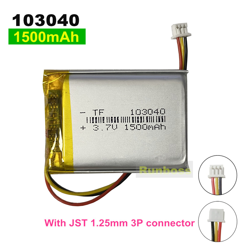Wedding Power Supply - 1-10 Uds 103040 3,7 V 1500mAh