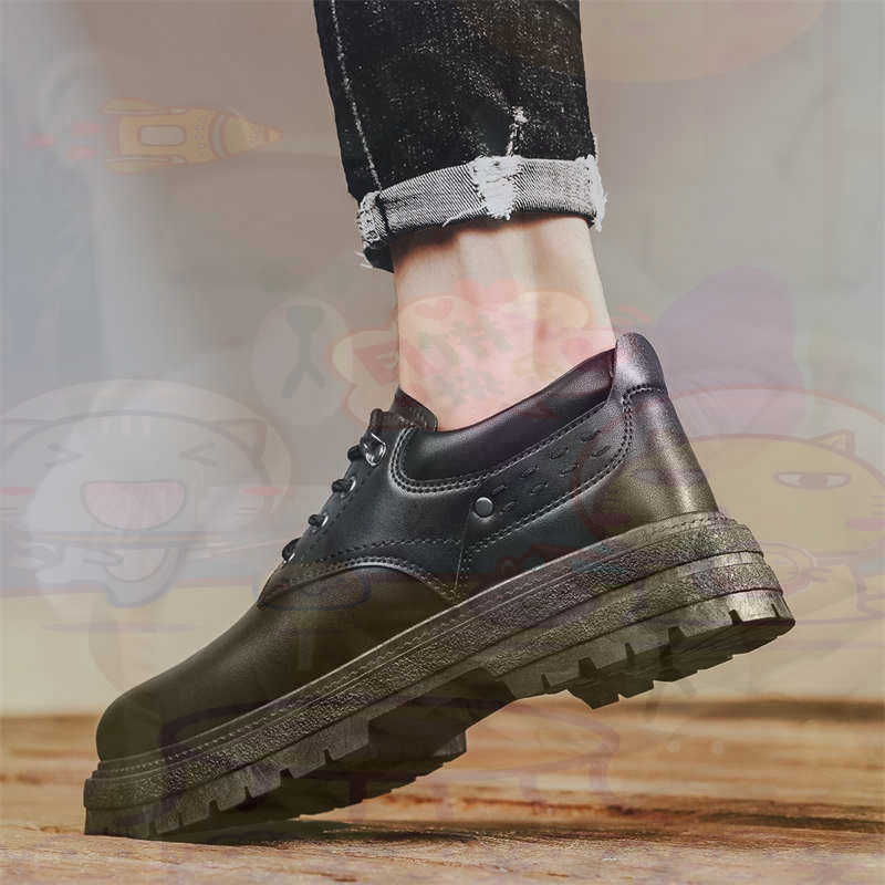 Wholesale Wedding Supply Store - Zapatillas deportivas de cuero Natural oscuro