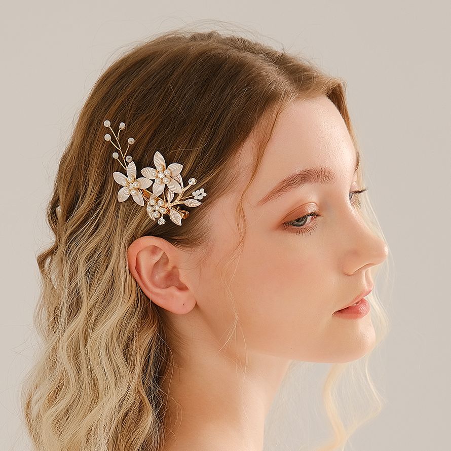 Wedding Supply Store - Pinzas para el pelo con flor