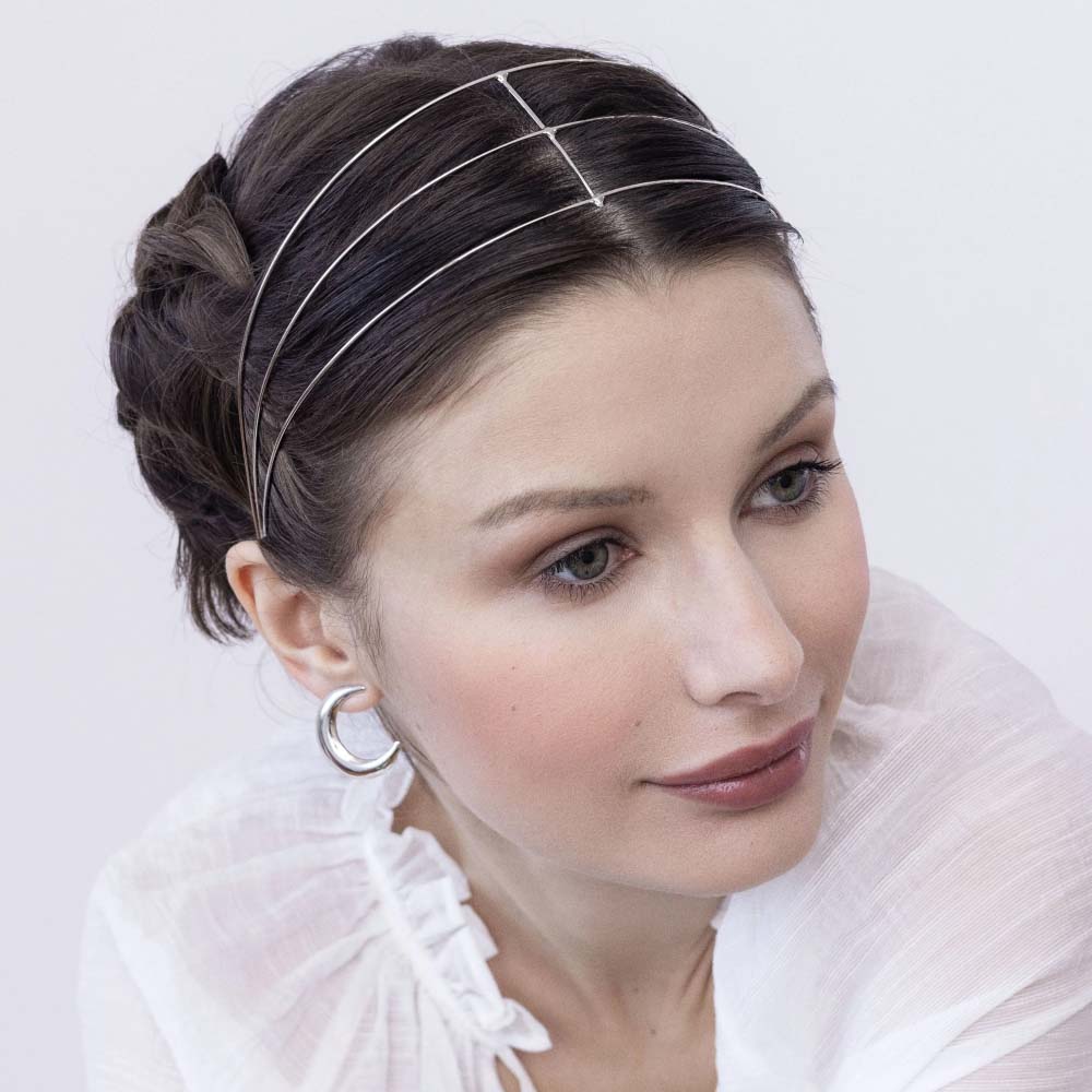 Wedding Supply Store - Stonefans-Diadema de Metal para boda, joyería