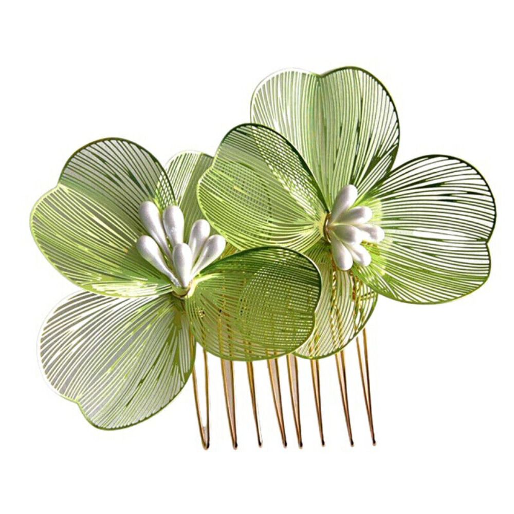 Wedding Supply Store - Peineta hueca para novia y boda,