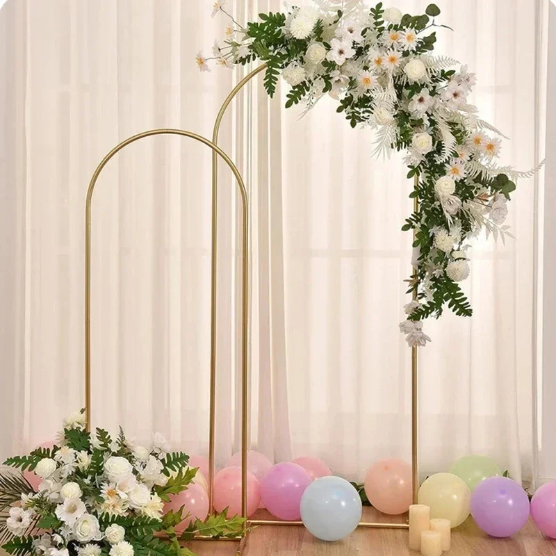 Soporte de arco dorado de alta - Wedding Balloon Arch reseña y precio