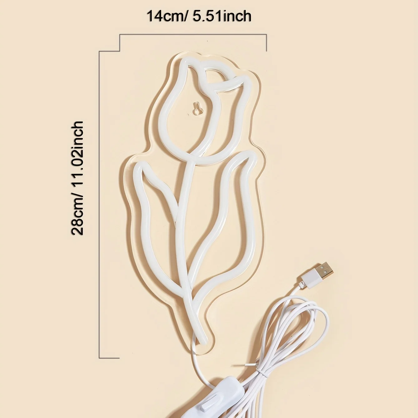 Letrero de neón con forma de R - Wedding Power Supply reseña y precio