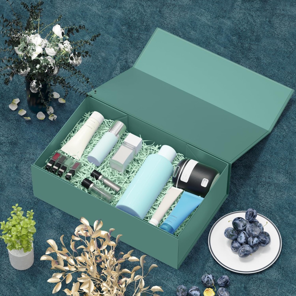 Caja de Regalo Verde con Cierr - Wedding Packaging reseña y precio