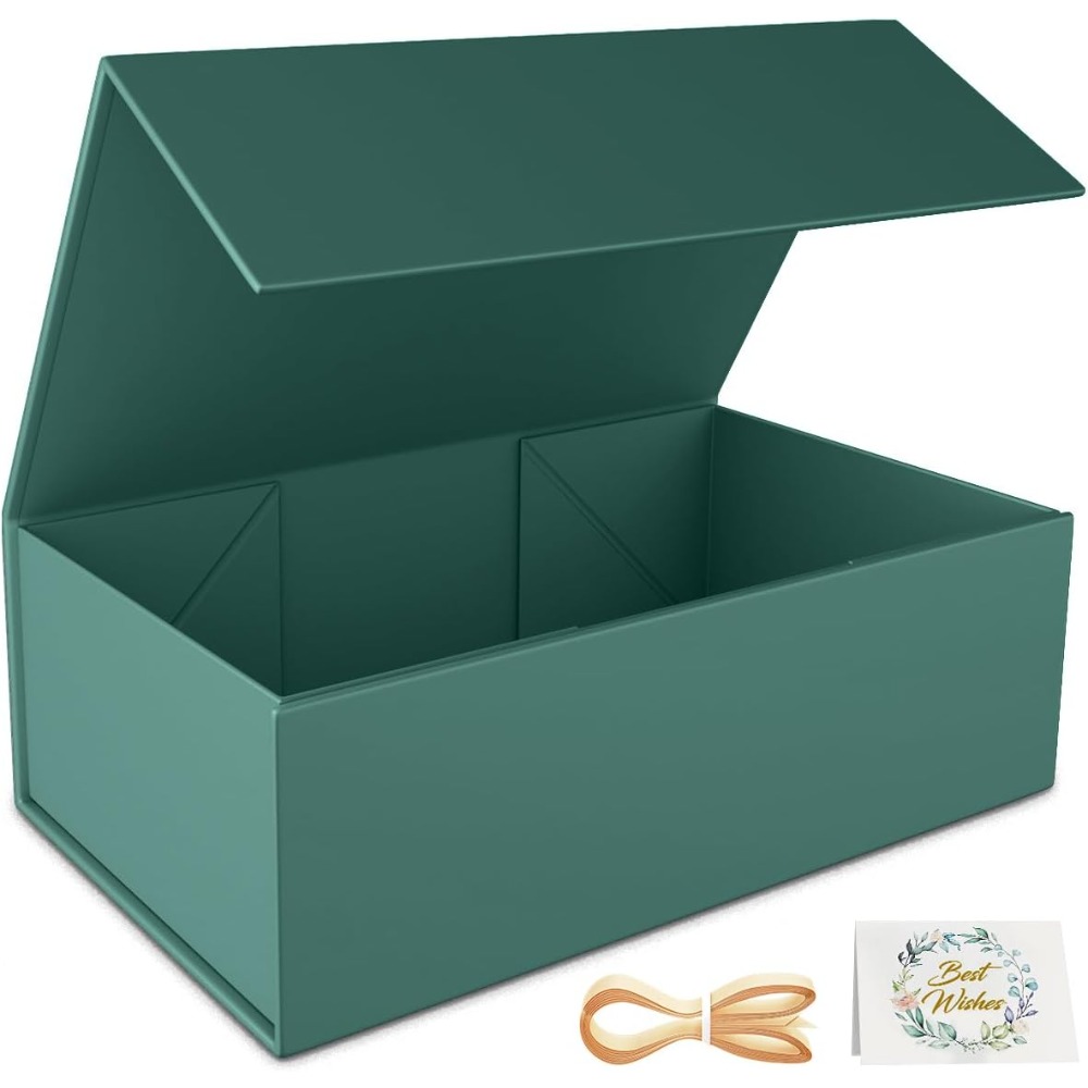 Caja de Regalo Verde con Cierr - Wedding Packaging reseña y precio