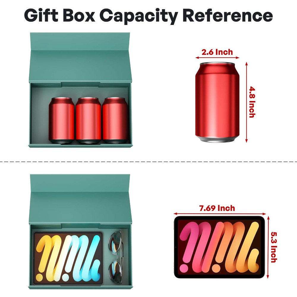 Caja de Regalo Verde con Cierr - Wedding Packaging reseña y precio