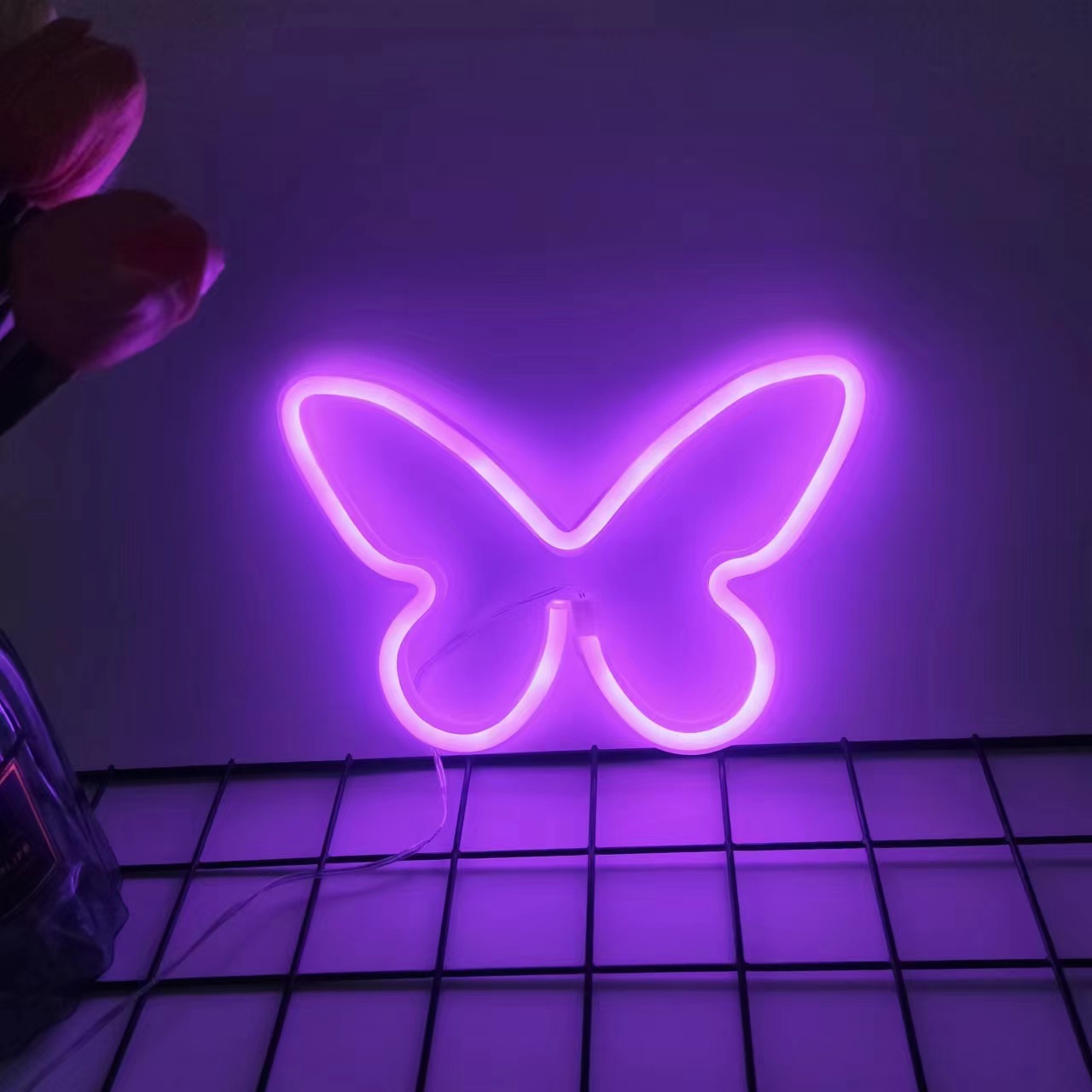 Luces de neón de mariposa LED, - Wedding Power Supply reseña y precio
