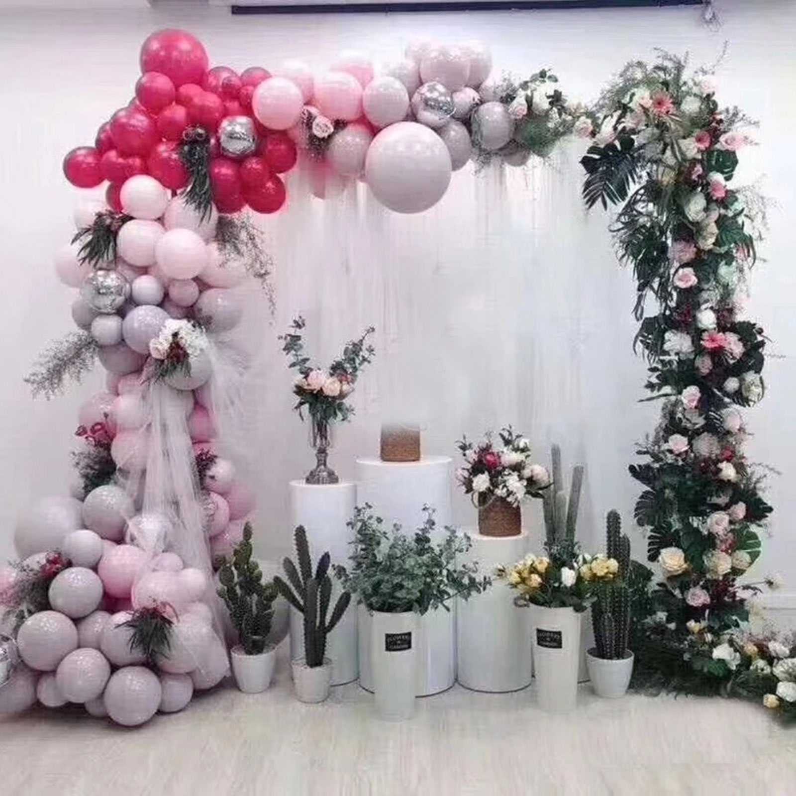 2,1x2 m / 79x83 pulgadas arco  - Wedding Balloon Arch reseña y precio