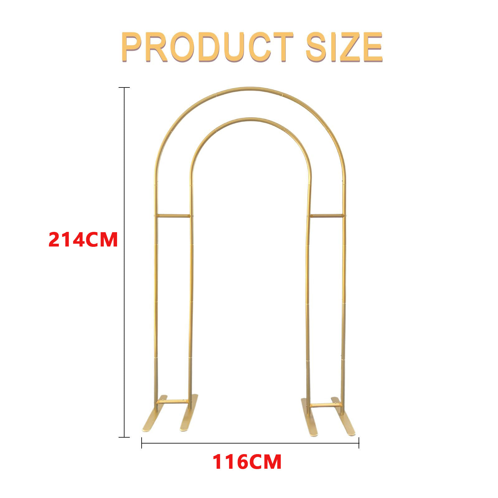 Soporte de fondo de arco abier - Wedding Balloon Arch reseña y precio
