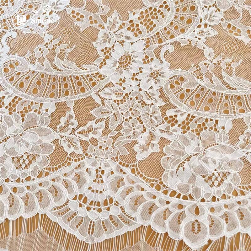 3 Metros. Tela de encaje borda - Wedding Dress Supply reseña y precio