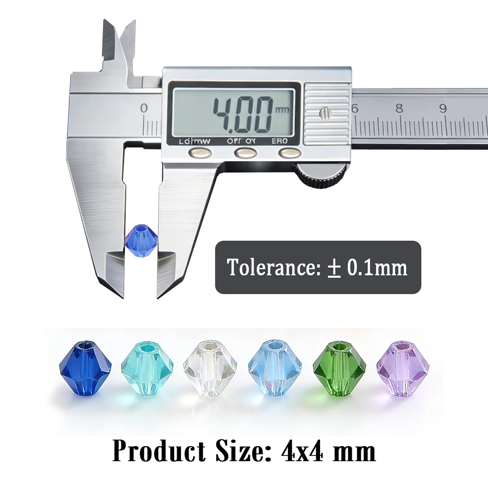 Cuentas de Cristal Bicónicas F - Wedding Dress Supply reseña y precio