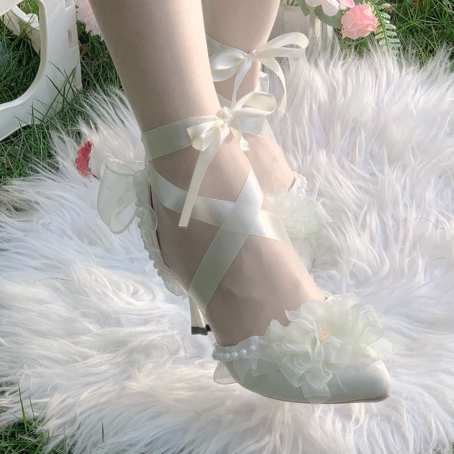 Zapatos de tacón elegantes par - Wedding Dress Supply reseña y precio