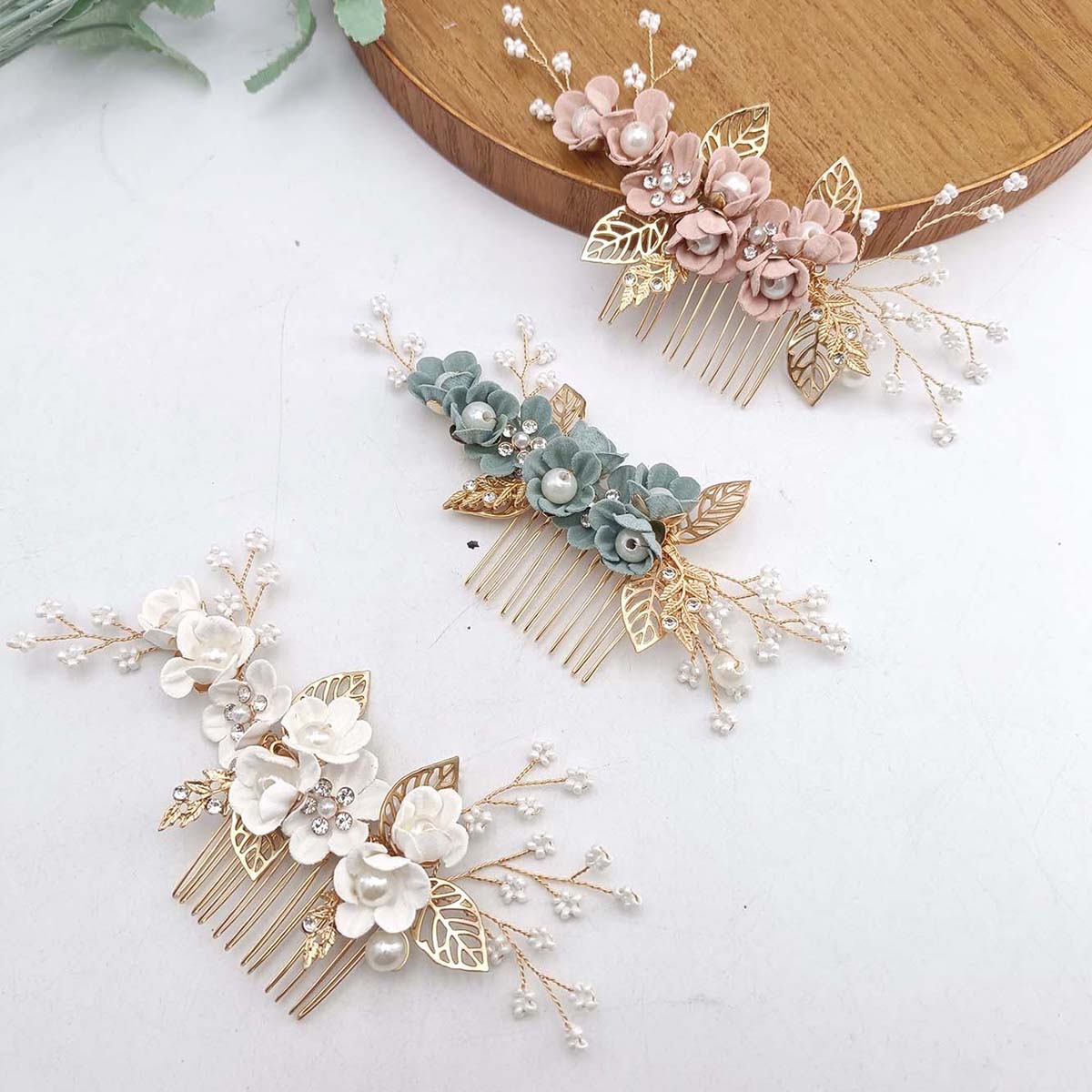 Peineta de cristal con perlas  - Wedding Supply Store reseña y precio