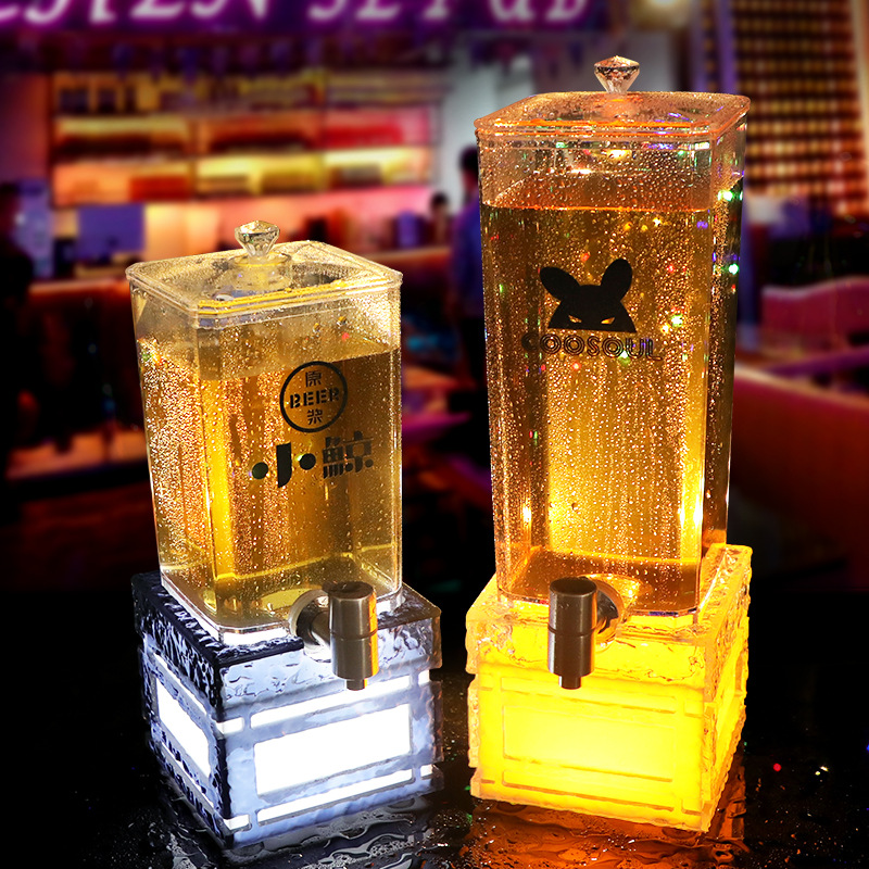 Frasco de cerveza LED con grif - Wedding Alcohol Supply reseña y precio