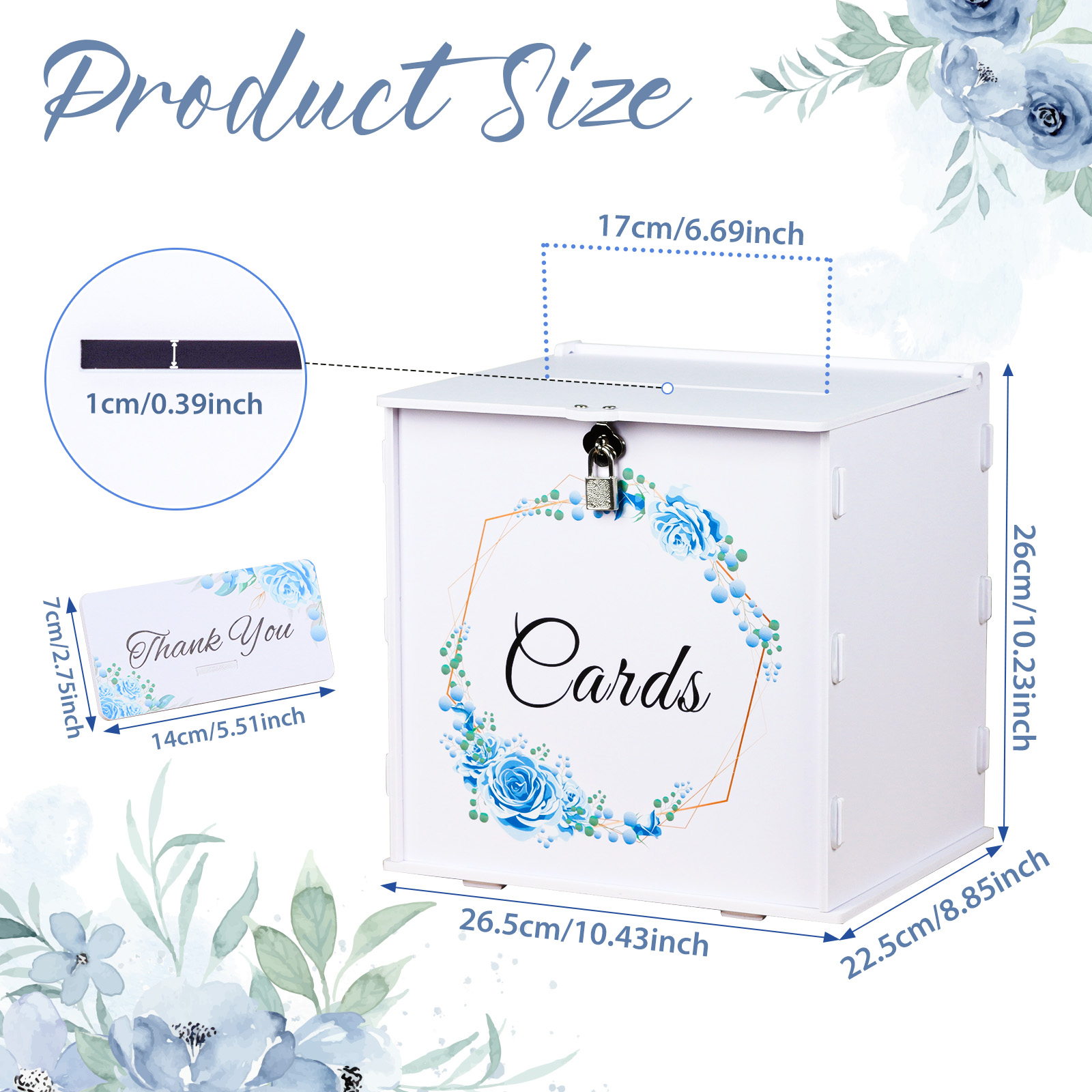 Caja de Regalo Blanca para Bod - Wedding Sutra reseña y precio