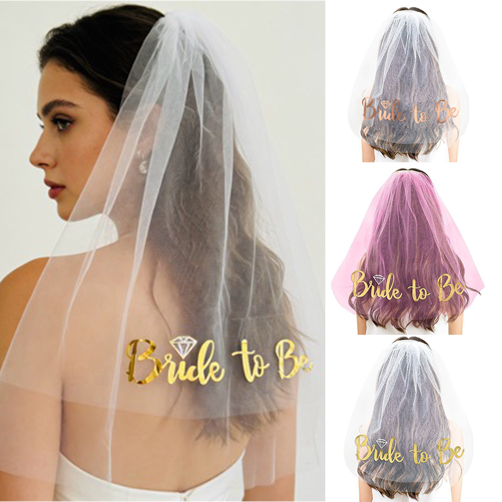 Velo de Novia Rosa Dorado para - Wedding Supply Store reseña y precio