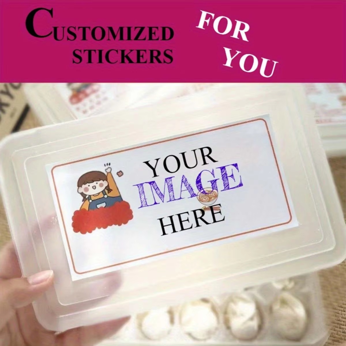 Pegatinas Rectangulares Person - Wedding Packaging reseña y precio